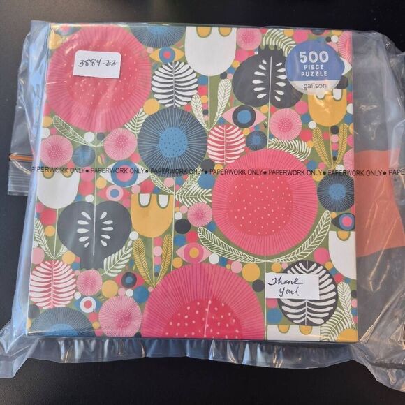 Galison Eyes in the Garden 500 pc Jigsaw Puzzle - Picture 7 of 11